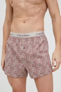 Majtki męskie - Calvin Klein Underwear bokserki bawełniane 2-pack kolor czerwony - grafika 1