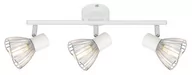 Lampy sufitowe - Candellux Lampa sufitowa reflektorek FLY PLAFON LISTWA 3X40W E14 BIAŁY CHROM 93-61973 - miniaturka - grafika 1