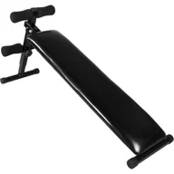 Ławki treningowe - Ławka skośna regulowana trening brzucha Gorilla Sports udźwig 200 kg - miniaturka - grafika 1