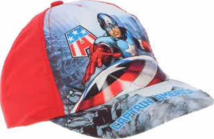 Czapka dziecięca Avengers Nakrycie głowy Stylowa ochrona przeciwsłoneczna dla dzieci czerwona - Czapki dla dzieci - miniaturka - grafika 1