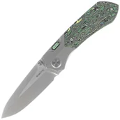 Noże - Nóż składany Remette RTPT-C Gray Titanium/Toxic Storm Carbon Fiber, Pearlescent M390 - miniaturka - grafika 1