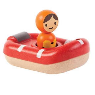 Plan Toys Łódź ratownicza - zabawka do kąpieli PLTO-5668 - Zabawki do kąpieli - miniaturka - grafika 1