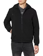Kurtki męskie - JACK & JONES Męska kurtka z kapturem przejściowa, czarny, XS - miniaturka - grafika 1