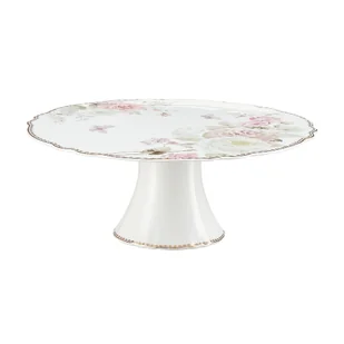 Patera na tort porcelanowa 30 cm MARGARET - Tace i patery - miniaturka - grafika 1