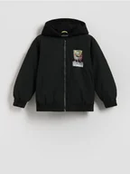 Kurtki i płaszcze dla chłopców - Reserved - Kurtka bomber Spongebob - czarny - miniaturka - grafika 1