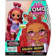 Lalki dla dziewczynek - LOL Surprise OMG Lalka Core Series 7 Golden Heart 588511 - miniaturka - grafika 1