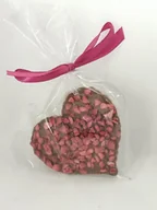 Czekolada - Mini Serce Czekolada Mleczna Z Maliną 20G - miniaturka - grafika 1