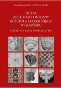 Książki o architekturze - detal architektoniczny kościoła mariackiego.. - miniaturka - grafika 1