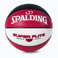 Koszykówka - Piłka do koszykówki Spalding Super Flite czerwona/biała/czarna rozmiar 7 - miniaturka - grafika 1