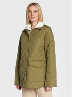 Kurtki damskie - Tommy Hilfiger Kurtka przejściowa Quilted WW0WW35552 Zielony Relaxed Fit - miniaturka - grafika 1