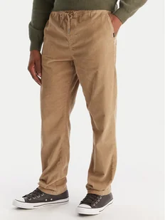 Quiksilver Spodnie materiałowe Taxer Regular Cord EQYNP03315 Brązowy Regular Fit - Spodnie męskie - miniaturka - grafika 1