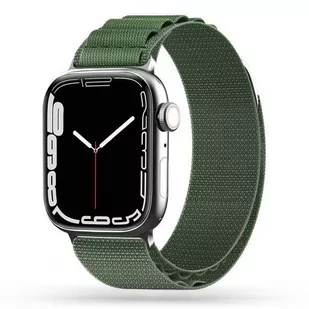 Pasek Nylon Pro do Apple Watch 4 / 5 / 6 / 7 / 8 / SE / Ultra (42 / 44 / 45 / 49 mm) Military Green - Akcesoria do smartwatchy - miniaturka - grafika 1