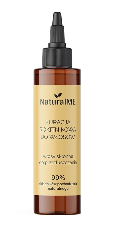 NaturalME NaturalME Kuracja rokitnikowa do włosów tłustych 75ml