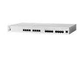 Switche - Cisco CBS350 Zarządzany L3 10G Ethernet (100/1000/10000) 1U Czarny, Szary CBS350-16XTS-EU-RF - miniaturka - grafika 1