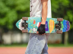 Rękawiczki rowerowe S unisex RockBros rękawice na rower bez palców oddychające - Rękawiczki rowerowe - miniaturka - grafika 7