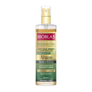 BIOBLAS Botanic Oils Arganowa odżywka regenerująca w płynie do pielęgnacji włosów, 200ml - Odżywki do włosów - miniaturka - grafika 1