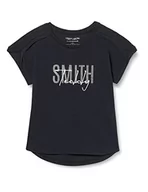 Koszulki dla dziewczynek - Teddy Smith Koszulka dziewczęca Fille T-Tabla Mc Jr, Ciemnogranatowy, 16 Lata - miniaturka - grafika 1