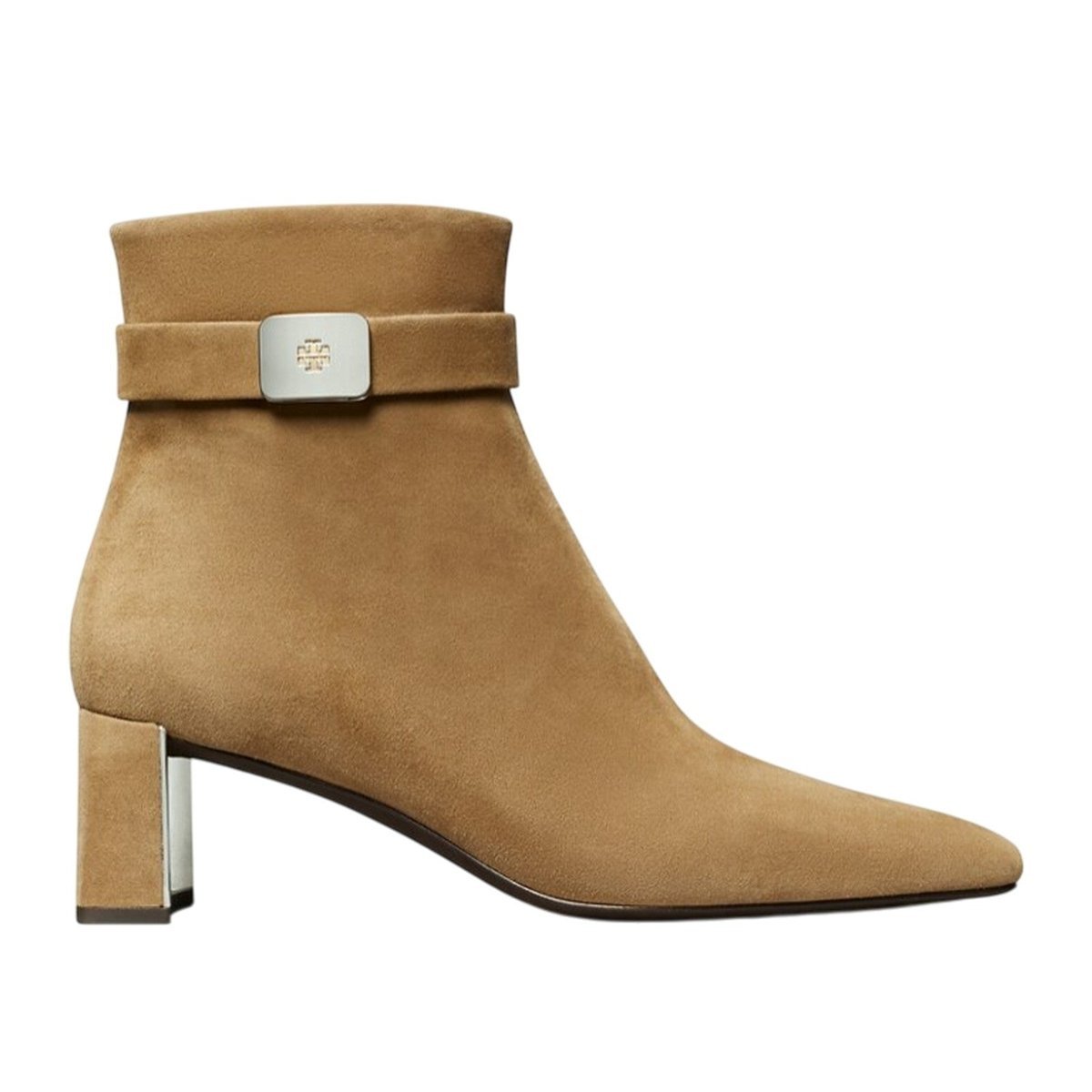 stivali donna tory burch - georgia ankle boot 55mm - beige