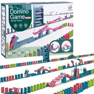 Zabawy w naśladowanie dorosłych - Gra Domino klocki układanka przeszkody GR0605 - miniaturka - grafika 1