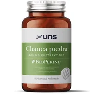 Witaminy i minerały dla sportowców - UNS Chanca Piedra 400mg Ekstrakt 10:1 60vegcaps - miniaturka - grafika 1