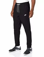 Spodenki męskie - Nike Męskie spodnie sportowe M Nsw nowoczesne Jggr Flc czarny Czarny/Ice Silver/White/(White) XL - miniaturka - grafika 1