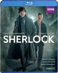 BEST FILM Sherlock seria 2 Blu-Ray - Filmy kryminalne DVD - miniaturka - grafika 1