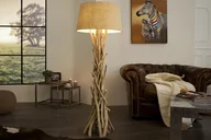 Lampy stojące - Invicta Interior Lampa podłogowa Wood Silhouette 155 cm (i-30208) - miniaturka - grafika 1