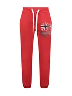 Spodnie sportowe męskie - Geographical Norway Spodnie dresowe "Melegant" w kolorze czerwonym - miniaturka - grafika 1