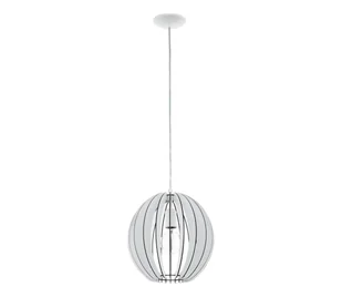 Eglo 63247 - Żyrandol na lince COSSANO PRO 1xE27/60W/230V śr. 30 cm biały - Lampy sufitowe - miniaturka - grafika 1