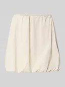 Spódnice - Spódnica mini o rozkloszowanym kroju z mieszanki bawełny model ‘TASS’ - miniaturka - grafika 1