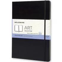 Moleskine Ateneum Szkicownik A4/96K TW czarny - Notesy i bloczki - miniaturka - grafika 1