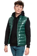 Koszulki męskie - Męski bezrękawnik Wrangler PUFFER VEST S - miniaturka - grafika 1