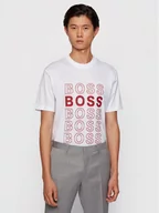 Koszulki męskie - Hugo Boss T-Shirt Tiburt 204 50442115 Biały Regular Fit - miniaturka - grafika 1