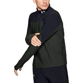 Koszulki męskie - Under Armour męski kwalifikator półzamek rozgrzewający top, niebieski (niebieski), LG - miniaturka - grafika 1