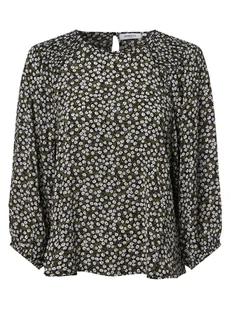 Moss Copenhagen - Bluzka damska  MSCHHibba, wielokolorowy|czarny - Bluzki damskie - miniaturka - grafika 1