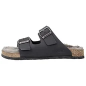 Klapki i japonki męskie - Rieker Męskie klapki 22194, czarne, 43 UE - miniaturka - grafika 1