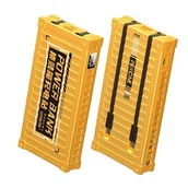 Powerbanki - Powerbank WEKOME WP-339 Container Series 10000 mAh 20W + 22.5W Żółty - miniaturka - grafika 1