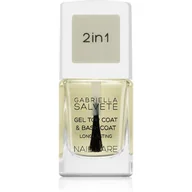 Lakiery do paznokci - Gabriella Salvete Nail Care Top & Base Coat lakier do paznokci 11 ml dla kobiet - miniaturka - grafika 1