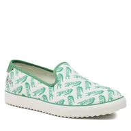 Espadryle męskie - Espadryle Lacoste Canvas Resort 123 2 Cma 745CMA0038WG1 Off Wht/Grn - miniaturka - grafika 1