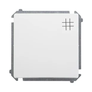 Berker krzyżowy Kontakt-Simon Basic biały (BMW7.01/11) - Gniazdka elektryczne - miniaturka - grafika 2