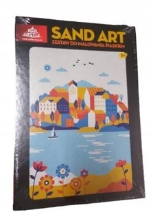 Zestaw do malowania pisakiem SAND ART RED CASTLE - Prace ręczne dla dzieci - miniaturka - grafika 1