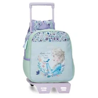 Plecaki szkolne i tornistry - Disney Close To The Heart Frozen Plecak szkolny z wózkiem wielokolorowy 23 x 25 x 10 cm Poliester by Joumma Bags, wielokolorowy, jeden rozmiar, plecak szkolny z wózkiem, Wielokolorowy, Taglia unica, - miniaturka - grafika 1