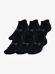 Skarpetki Under Armour  Essential No Show 6pk-BLK  M - Skarpetki męskie - miniaturka - grafika 1