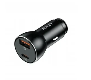Aukey Ładowarka ŁADOWARKA SAMOCHODOWA CC-Y48 48W 6A PD 2XUSB CC-Y48 - Ładowarki samochodowe - miniaturka - grafika 2