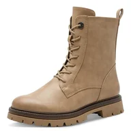 Kozaki damskie - Marco Tozzi Damskie 2-25207-43 modne kozaki, szarobrązowe (taupe), 39 EU, szarobrązowy, 39 EU - miniaturka - grafika 1