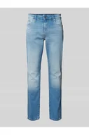 Spodnie męskie - Jeansy o kroju regular fit z 5 kieszeniami model WEFT - Only & Sons - miniaturka - grafika 1