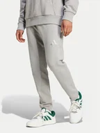 Spodnie sportowe męskie - adidas Spodnie dresowe ALL SZN French Terry IY6558 Szary Loose Fit - miniaturka - grafika 1