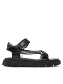 Buty dla dziewczynek - Primigi Sandały 5936800 M Czarny - miniaturka - grafika 1