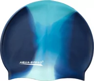 Pływanie - Aqua Speed Czepek pływacki, Bunt, niebiesko-granatowy - miniaturka - grafika 1