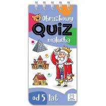 Obrazkowy Quiz Malucha Od 5 Lat Praca zbiorowa - Powieści i opowiadania - miniaturka - grafika 1